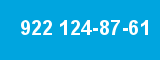 922 124-87-61 922 124-87-61